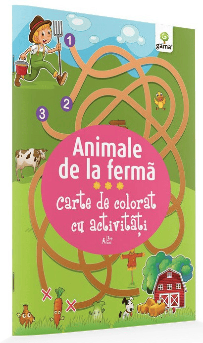 Animale de la ferma, Editura Gama, 2-3 ani +