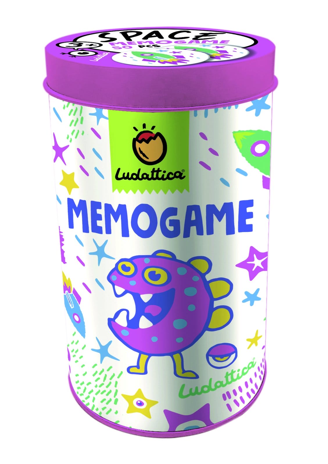 Joc De Memorie Memogame - Spatiul, Ludattica, 3-6 ani